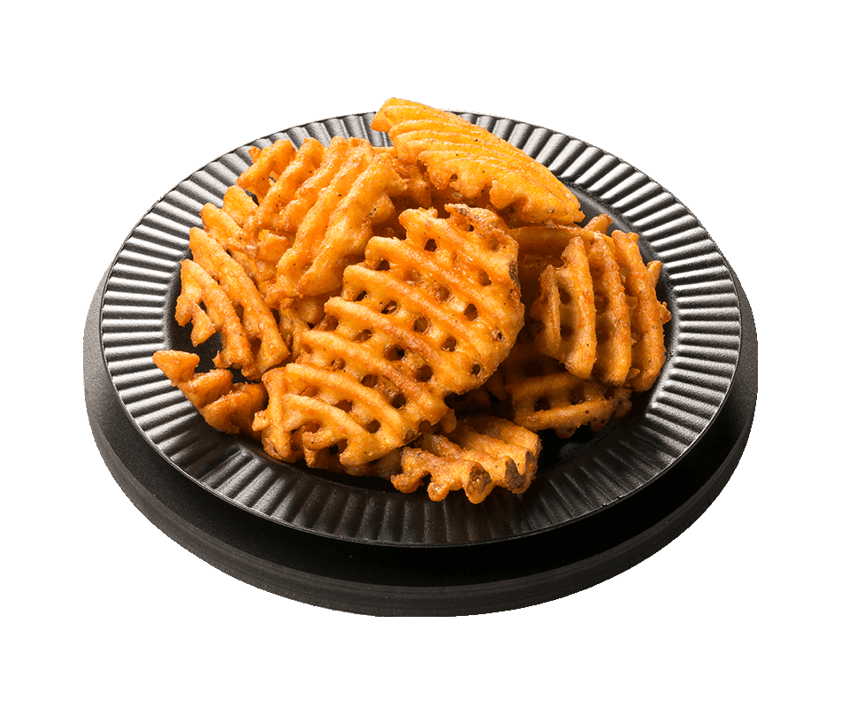 Waffle Fries Pizza Ranch
