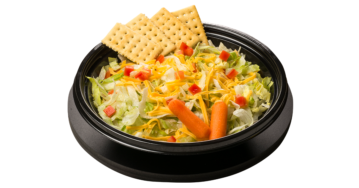 Garden Salad Pizza Ranch