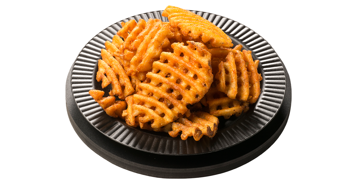 Waffle Fries Pizza Ranch