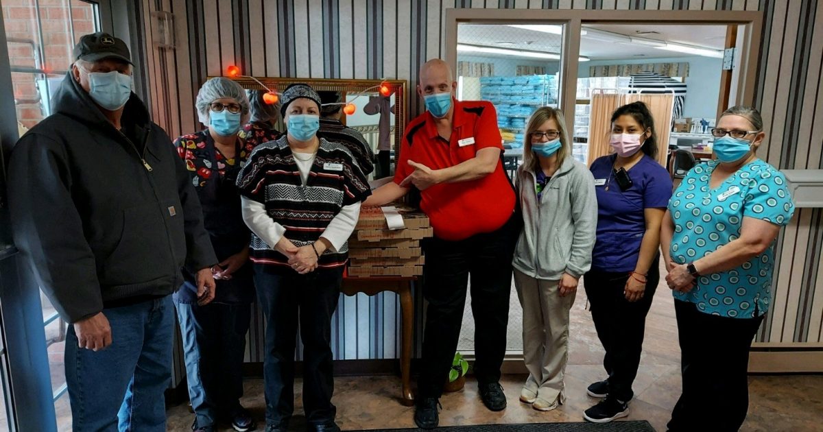 Wednesday Story of Impact Nursing Home Appreciation… Pizza Ranch