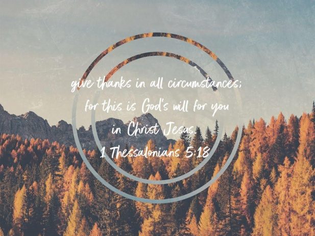 1 Thessalonians 5:18