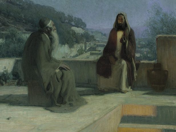 Henry Ossawa Tanner Jesus and nicodemus