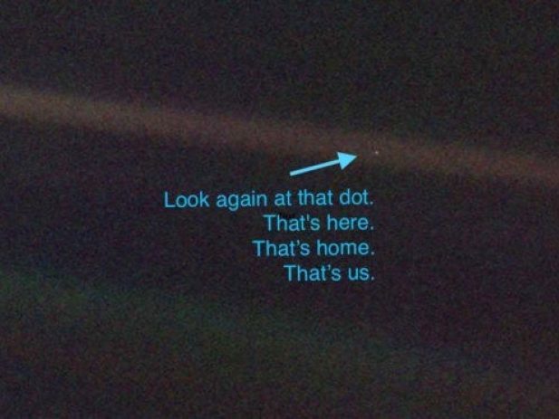 Pale blue dot