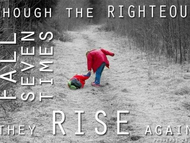 Proverbs 24:16a