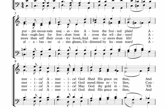 Lyrics for America, the Beautiful